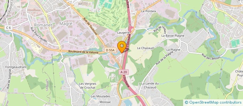 localisation de l'entreprise AMBITION FEYTIAT à FEYTIAT