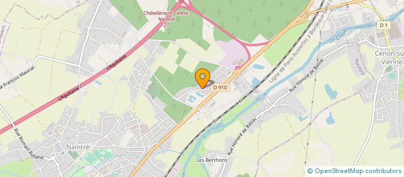 localisation de l'entreprise AMBITION PISCINE  NAINTRE