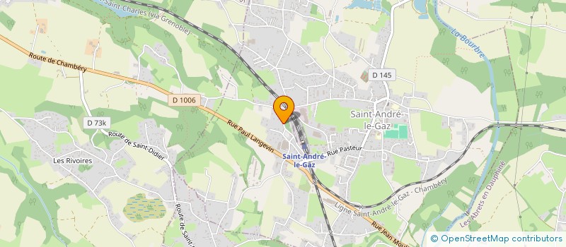 localisation de l'entreprise AMBITION & REUSSITE  SAINT-ANDRE-LE-GAZ