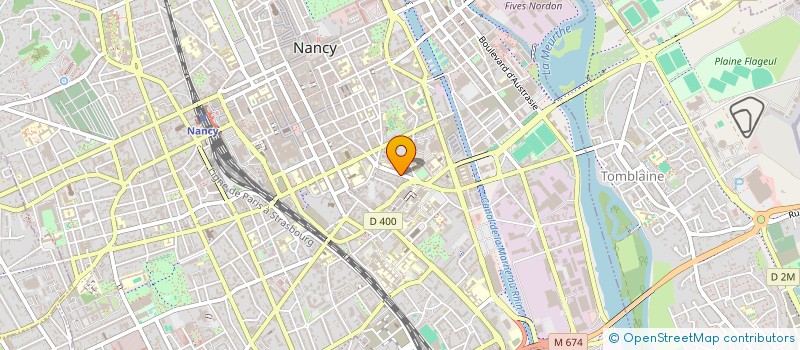 localisation de l'entreprise AMBITION SARL  NANCY