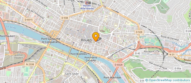 localisation de l'entreprise AMBITION STYLE à ROUEN