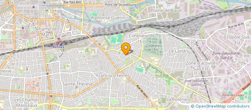 localisation de l'entreprise AMBITION SUCCES  RENNES