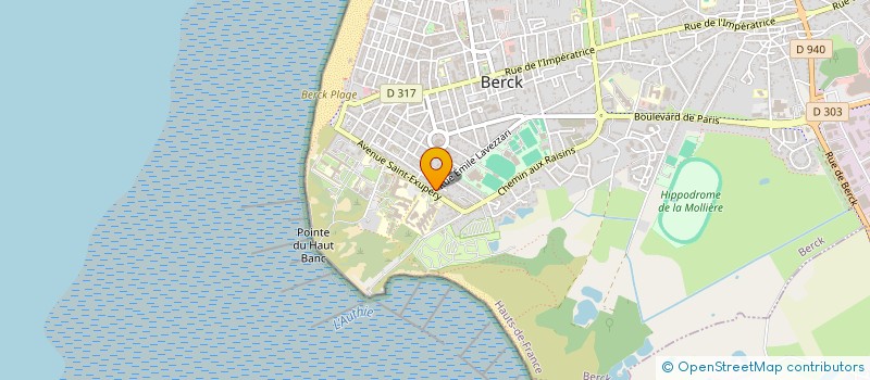 localisation de l'entreprise AMBITION TOP TEAM à BERCK