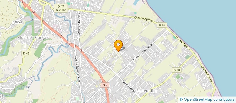 localisation de l'entreprise AMBITIONS DE VENTES à SAINT-ANDRE