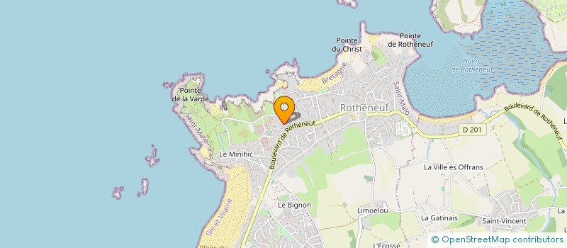 localisation de l'entreprise AMBITIOUS PLAYERS AGENCY à SAINT-MALO