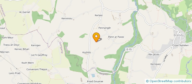 localisation de l'entreprise AMBITRIX  COATASCORN