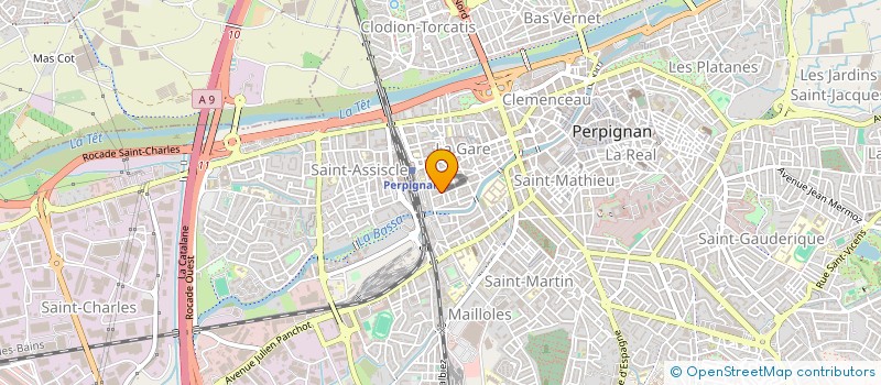 localisation de l'entreprise AMBLARD - LOURDE - PERPIGNAN à PERPIGNAN