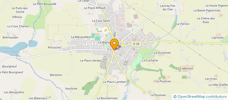 localisation de l'entreprise AMBLAS OPTIQUE  ROMILLE