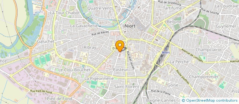 localisation de l'entreprise AMBLEM  NIORT