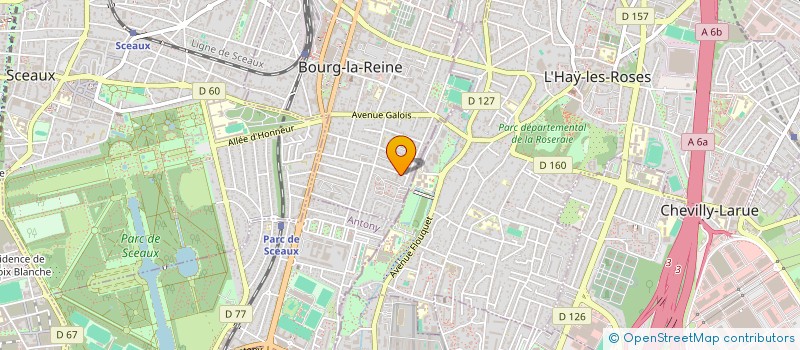 localisation de l'entreprise AMBLYO CONSEILS à BOURG-LA-REINE