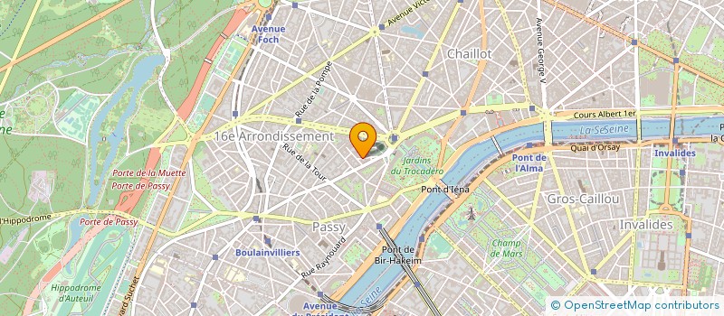 localisation de l'entreprise AMBM  PARIS