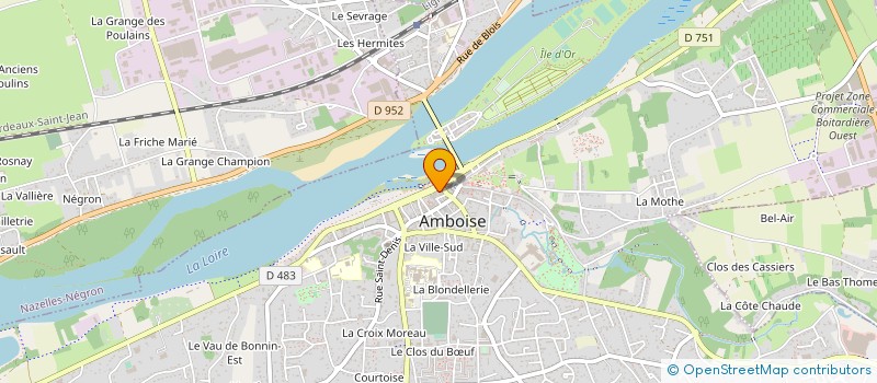 localisation de l'entreprise AMBOISE CULTURE  AMBOISE