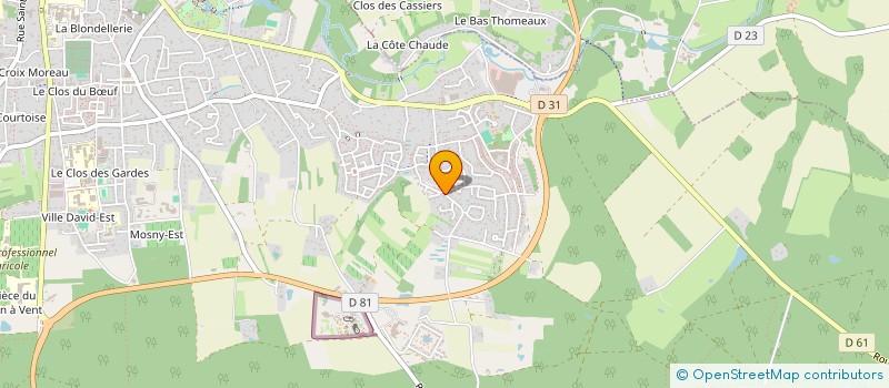 localisation de l'entreprise AMBOISE DANSE  AMBOISE