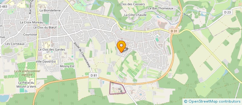 localisation de l'entreprise AMBOISE FORMATIONS  AMBOISE
