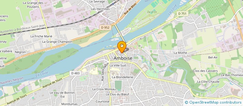 localisation de l'entreprise AMBOISE FROMAGE à AMBOISE