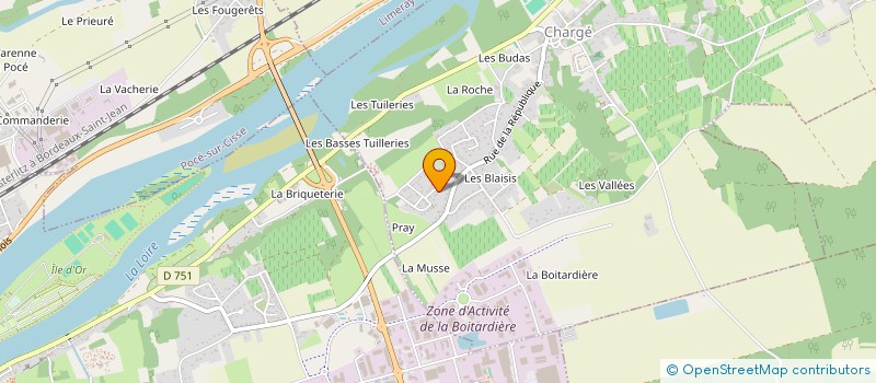 localisation de l'entreprise AMBOISE IMMOBILIER  CHARGE