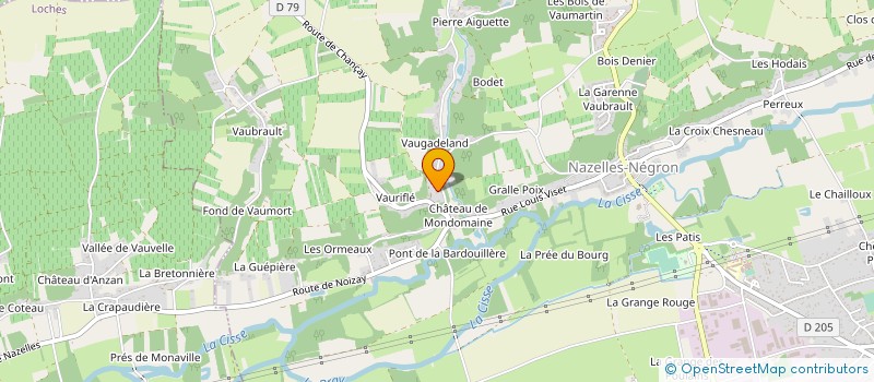 localisation de l'entreprise AMBOISE ROAD TRIP  NAZELLES-NEGRON