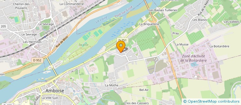 localisation de l'entreprise AMBOISE SERVICES à AMBOISE