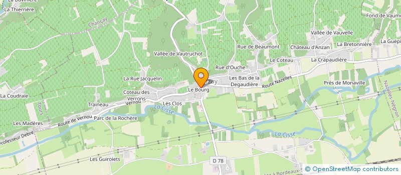 localisation de l'entreprise AMBOISE SERVICES DENTAIRES  NOIZAY