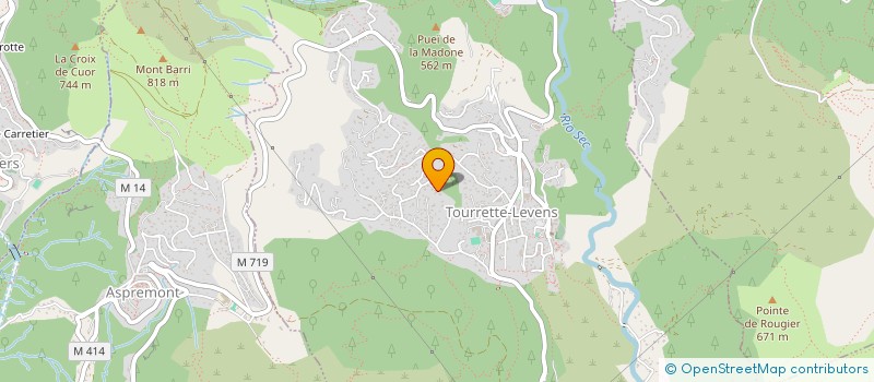 localisation de l'entreprise AMBORELLA  TOURRETTE-LEVENS