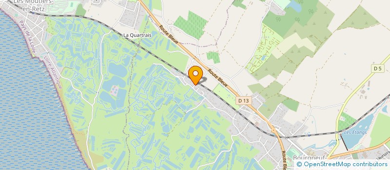 localisation de l'entreprise AMBR ARTISAN MACONNERIE  VILLENEUVE-EN-RETZ