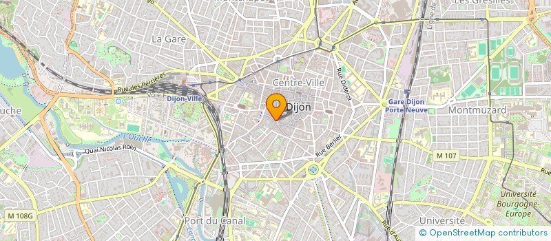 localisation de l'entreprise AMBR'LOC  DIJON