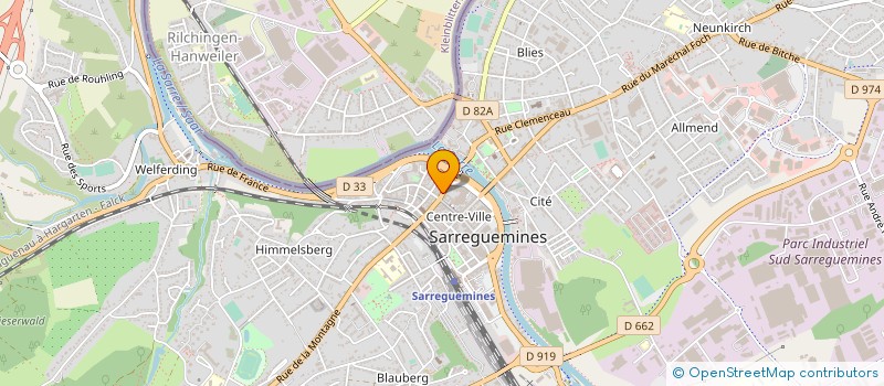 localisation de l'entreprise AMBRAIC ENERGY à SARREGUEMINES