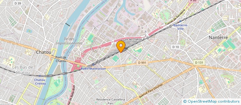 localisation de l'entreprise AMBRALYA  RUEIL-MALMAISON