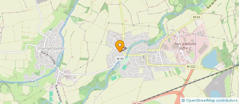 localisation de l'entreprise AMBRANAIS  HOLTZHEIM