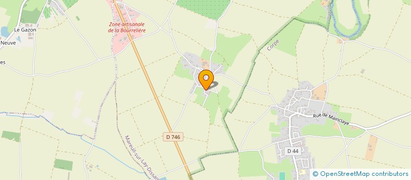 localisation de l'entreprise AMBRANE  MAREUIL-SUR-LAY-DISSAIS