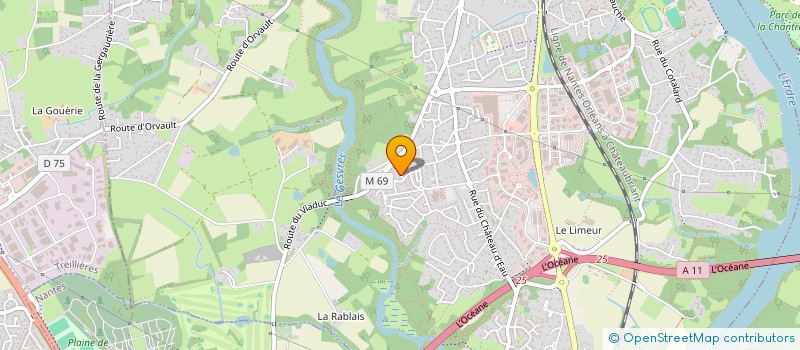 localisation de l'entreprise AMBRAPTBLAN  LA CHAPELLE-SUR-ERDRE