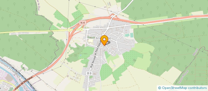 localisation de l'entreprise AMBRE à BAZINCOURT-SUR-SAULX