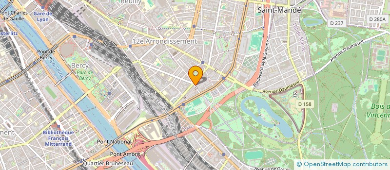 localisation de l'entreprise AMBRE  PARIS