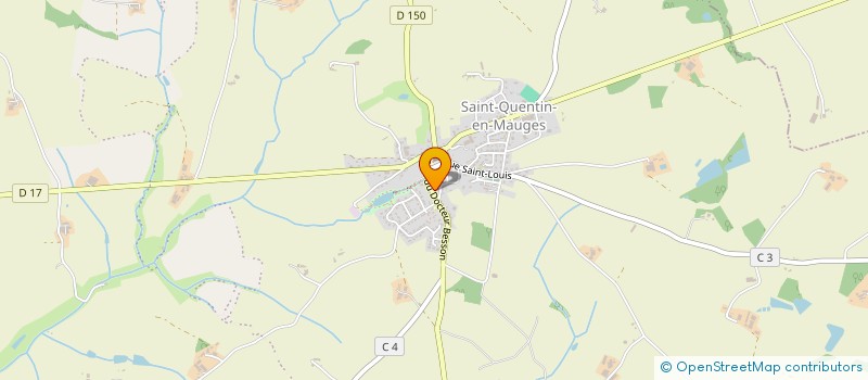 localisation de l'entreprise AMBRE  MAUGES-SUR-LOIRE