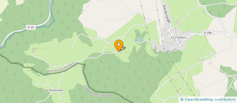localisation de l'entreprise AMBRE  PLOMBIERES-LES-BAINS