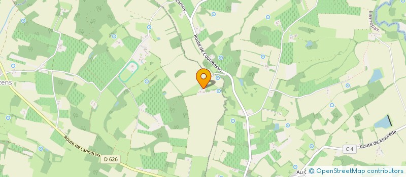 localisation de l'entreprise AMBRE  BRETAGNE D'ARMAGNAC