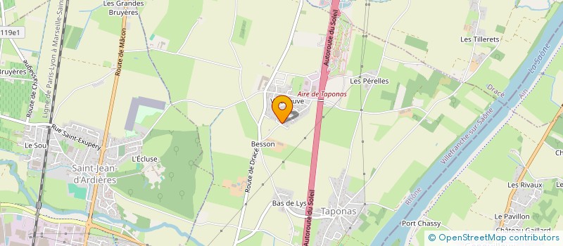 localisation de l'entreprise AMBRE  TAPONAS