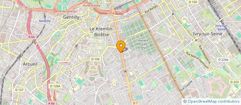 localisation de l'entreprise AMBRE  LE KREMLIN-BICETRE