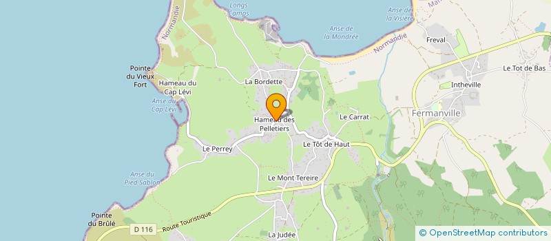 localisation de l'entreprise AMBRE à BRETTEVILLE