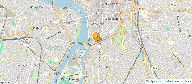 localisation de l'entreprise AMBRE à TOULOUSE