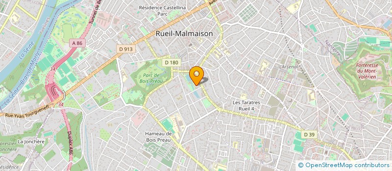 localisation de l'entreprise AMBRE à RUEIL-MALMAISON