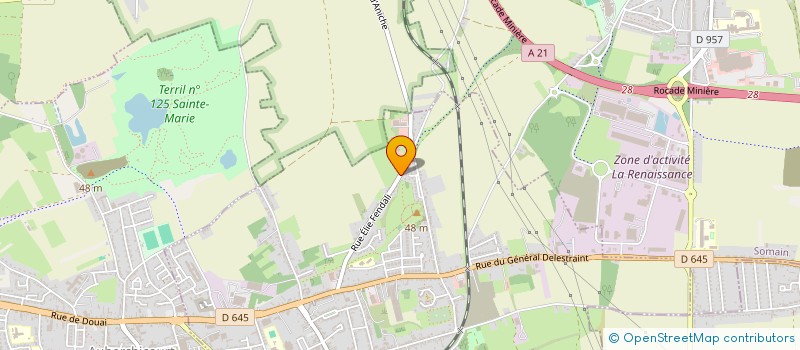 localisation de l'entreprise AMBRE  ANICHE