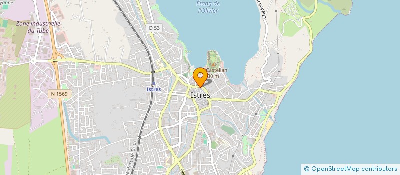localisation de l'entreprise AMBRE ALIMENTATION à ISTRES