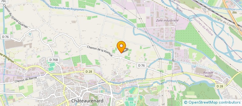 localisation de l'entreprise AMBRE.CB à CHATEAURENARD
