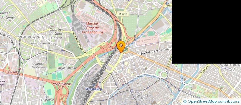 localisation de l'entreprise AMBRE DE CHALDEE à STRASBOURG