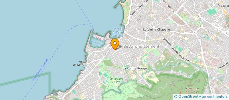 localisation de l'entreprise AMBRE ISOLATION à MARSEILLE