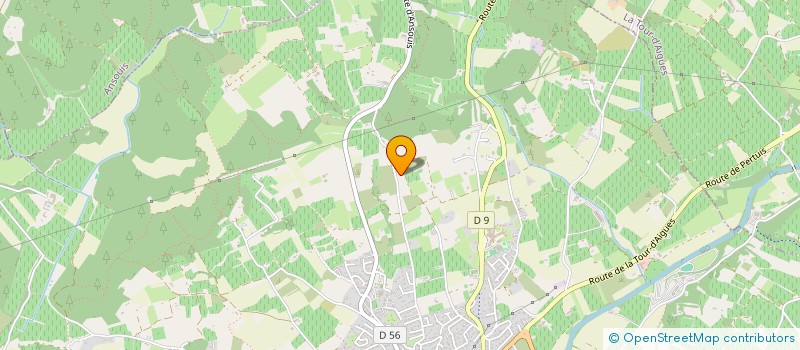 localisation de l'entreprise AMBRE M  PERTUIS