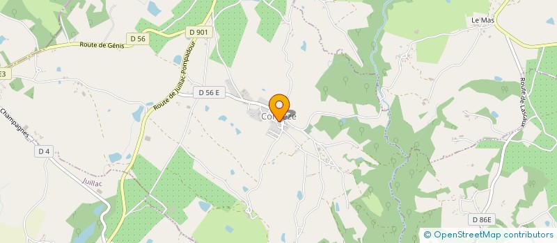 localisation de l'entreprise AMBRE ROCHE  SAINT-ROBERT