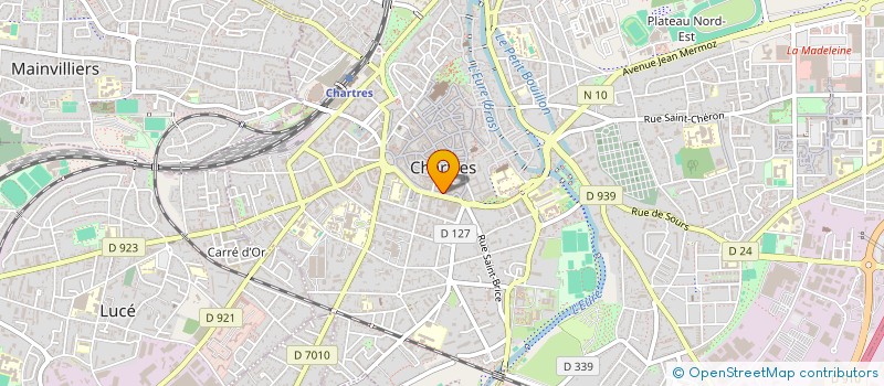 localisation de l'entreprise AMBREJADE à CHARTRES