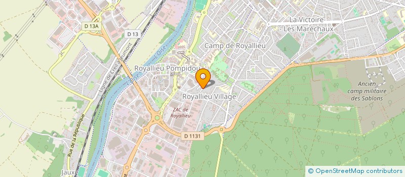 localisation de l'entreprise AMBRELLA  COMPIEGNE